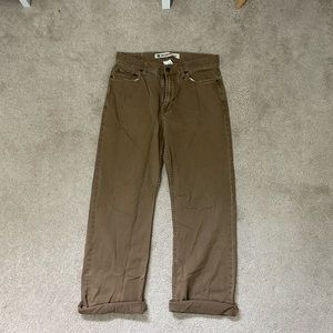 Vintage Gap Relaxed Fit Brown Pants